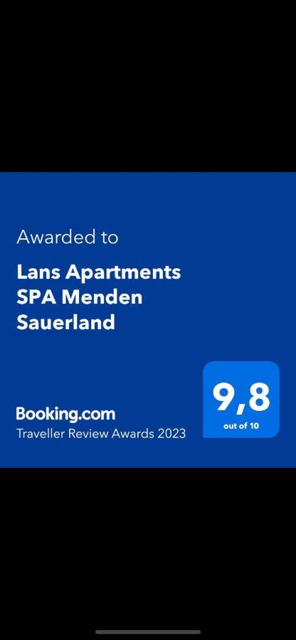 Lans Apartments Spa Menden Sauerland Exteriér fotografie